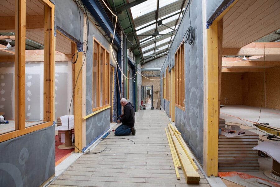 chantier de la Balise sur l'Ile-Saint-Denis - crédit Victoria Tanto - rue intérieure