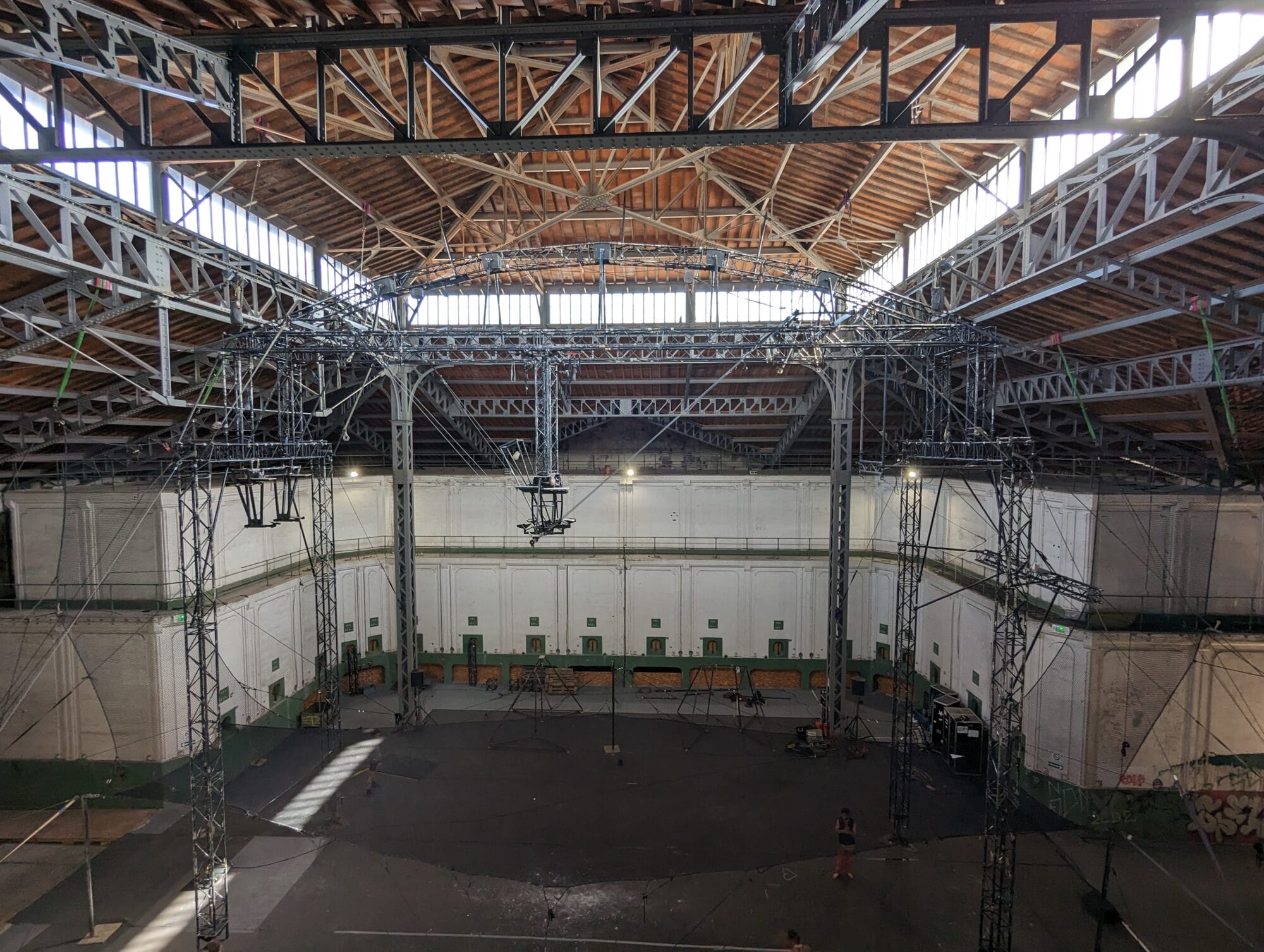 bâtiment existant du Chai des Moulins à Sète