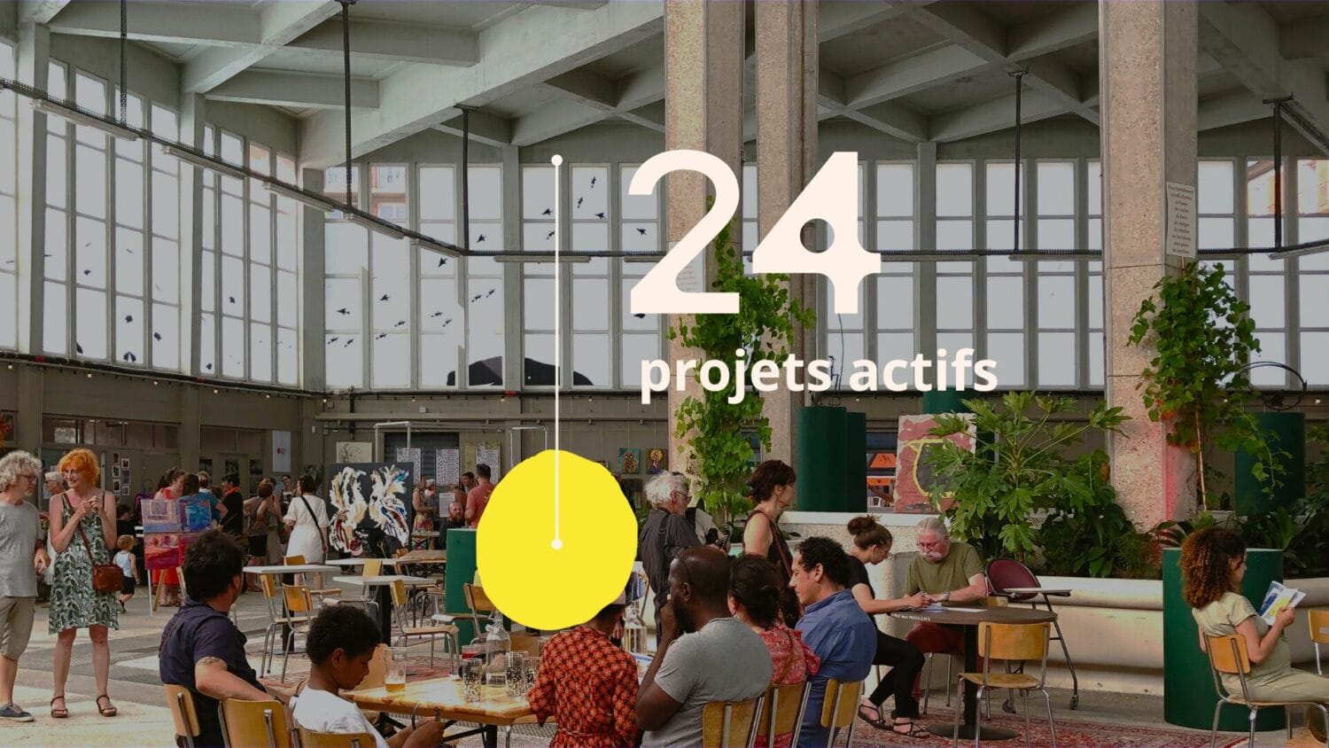 chiffre clés des projets actifs de Bellevilles