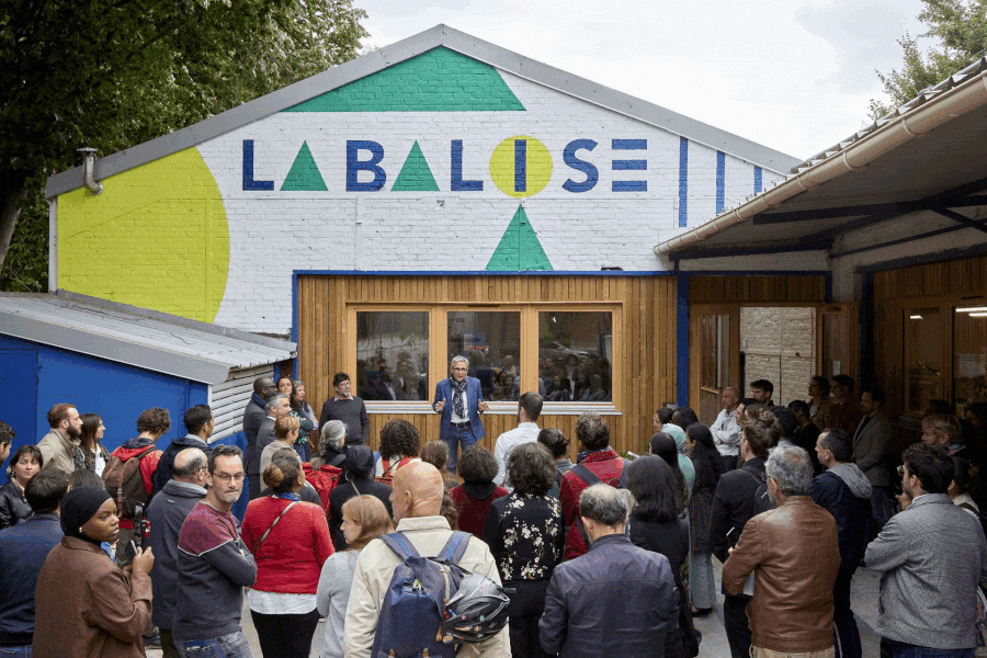 Inauguration Balise - photos : Bruno Levy - gif
