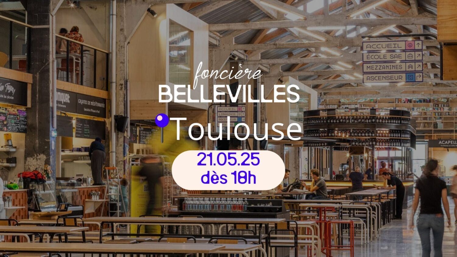 lancement de la SCA Foncière Bellevilles aux Halles de la Cartoucherie