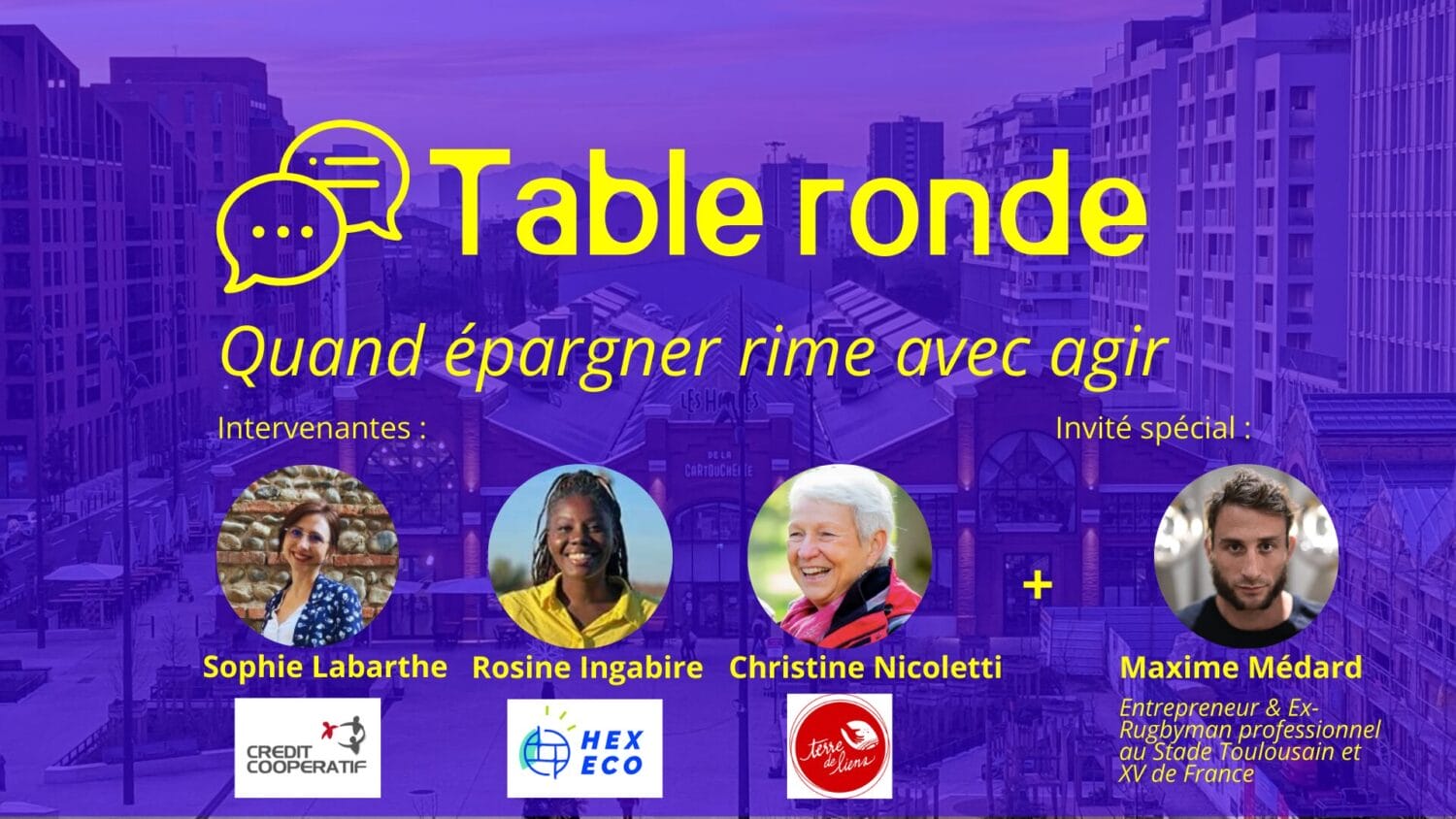 table ronde halles de la cartoucherie sur l'épargne citoyenne