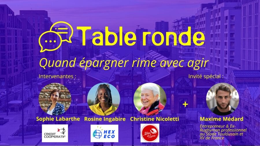 table ronde halles de la cartoucherie sur l'épargne citoyenne